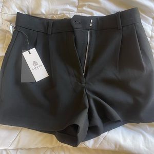 Babaton pleaded black shorts